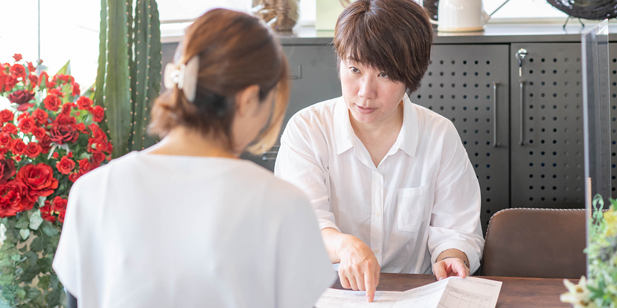 お一人おひとりに合った最適なケアプランをご提案いたします